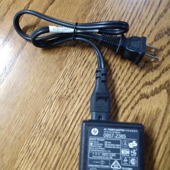 HP 0957-2385 Power Adapter 1010 1510 1512 2540 2541 2542 2544 2544 2545 2548 262 - Picture 7 of 9